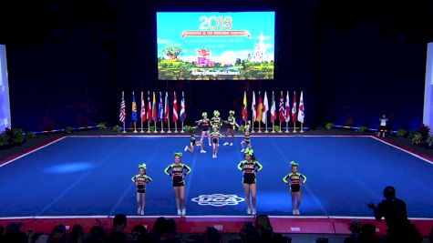 Boca Raton Hurricane All Stars - Black Out [2018 L3 Junior Small D2 Day 1] UCA International All Star Cheerleading Championship