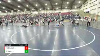 113 lbs Cons. Semi - Braxten Blackett, JWC vs Brody Olsen, Syracuse Titans Wrestling