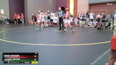 97 lbs Semis & 1st Wrestleback (8 Team) - Grady Krueger, The Missouri Maulers vs Camden Weaver, Team Apex