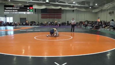 141 lbs Champ. Round 2 - Mauricio Reyes, Averett vs Antonio Shelley, Baldwin Wallace