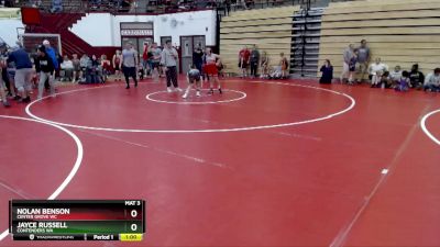 97-110 lbs Round 1 - Jayce Russell, Contenders WA vs Nolan Benson, Center Grove WC