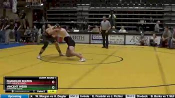 195 lbs Champ. Round 1 - Vincent Webb, Effingham-ACCHS vs Chandler Seaton, Leoti-Wichita County