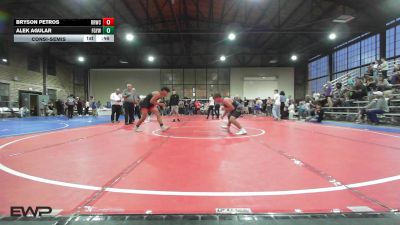 155 lbs Consolation - Bryson Petros, Red Ryder Wrestling Club vs Alek Agular, Fort Gibson Youth Wrestling