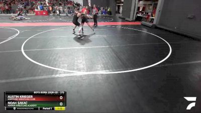 175 lbs Champ. Round 2 - Noah Sakac, Askren Wrestling Academy vs Austin Krieger, Hartford Wrestling Club