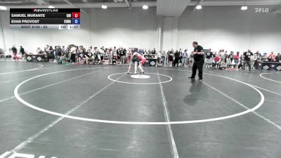 55 lbs Champ. Round 2 - Samuel Murante, Izzy Style Wrestling vs Evan Provost, COWA