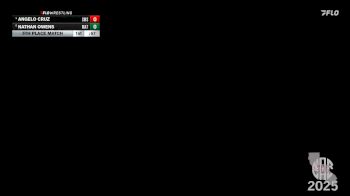 83 lbs 5th Place Match - Angelo Cruz, Sutter Middle School vs Nathan Owens, MatTime