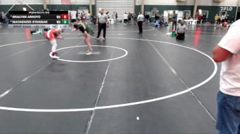 168-184 lbs 1st Place Match - Mackenzee Steinbar, Wiggins vs Bralynn Arroyo, Wiggins