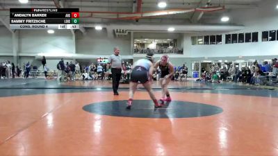 155 lbs Cons. Round 4 - Sammy Fritzsche, Lakota East High School vs Andalyn Barker, Alliance High School