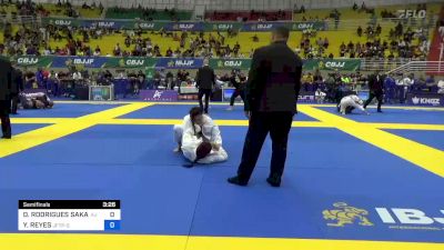 DANIELA RODRIGUES SAKAI vs YANELISA REYES 2023 Brasileiro Jiu-Jitsu IBJJF