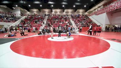 JH 145 lbs Cons. Round 2 - Meredith Conley, Bixby JH vs Aurora Midkiff, Yukon JH