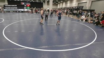157 lbs 5th Place Match - Kayden Hanlon, Aniciete Training Club vs Colton Shaffer, Moyer Elite Wrestling