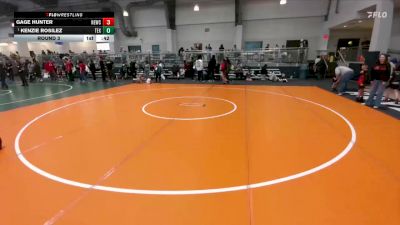 190 lbs Round 3 - Gage Hunter, NB Elite Wrestling Club vs Kenzie Rosilez, Texas