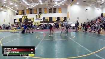 100 lbs Round 3 - Jahmiah-el Bey, Steubenville vs Taylor MacAdam, Madison