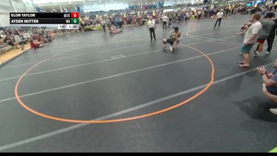 165 lbs Champ. Round 2 - Elon Taylor, Unattached vs Ayden Mutter, Wrestling University