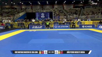 João Pedro Nicolite Rocha vs Jose Mathias Macedo De Lira Luna 2025 Pan Jiu Jitsu IBJJF Championship