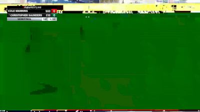 175 White Semifinal - Christopher Saunders, Bartram Trail H.S. vs Cole Manning, Wakulla Hs