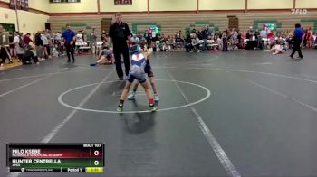 48-52 lbs Quarterfinal - Milo Ksebe, McDonald Wrestling Academy vs Hunter Centrella, Apex