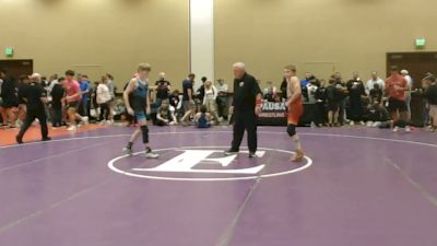 96 lbs Champ. Rd Of 16 - Caleb Tsikerdanos, Warhawks Wrestling vs Jackson Patton, Arsenal Wrestling Club