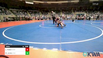 130 lbs Quarterfinal - Luke Haken, Morrison Takedown Club vs Mason Jones, Newcastle Youth Wrestling