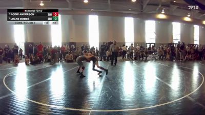 59 lbs Cons. Round 3 - Lucas Dobbs, Highlands Wrestling Club vs Bodie Anderson, SVWC