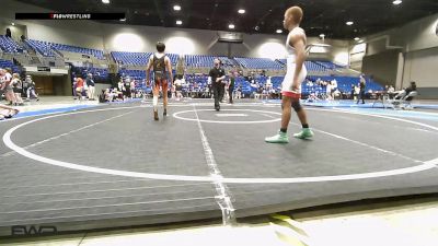 120-126 lbs Rr Rnd 3 - Adam Daniels, Paris Wrestling Club vs Kaulahea Raphael Leal, Jflo Trained