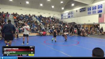 70 lbs Quarterfinal - Nicholas Paz, Fortitude vs Anthony Presas, UFC