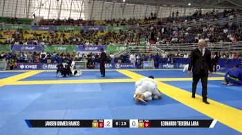 Leonardo Teixeira Lara vs Jansen Gomes Ramos 2025 Brasileiro Jiu-Jitsu IBJJF