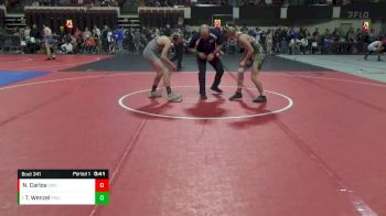 116 lbs Cons. Round 6 - Tyler Wenzel, Powell Wrestling Club vs Noah Carlos, Darkhorse Wrestling Club