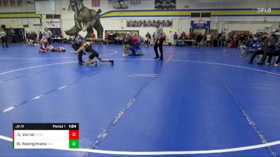 JV-11 lbs Round 1 - Sheldon Varner, Vinton-Shellsburg vs Willy Nsengimana, Cedar Rapids Jefferson