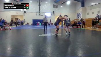 Girls 235 lbs 5th Place Match - Mia Nichols, Ocean Springs Women vs Harley Garner, St. Martin High School Girls