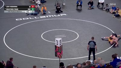 1st Place Match - Levi Veskrna, Brandon Valley vs Grayden Timm, Aberdeen Central