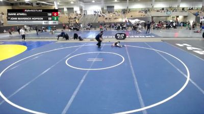 40 lbs Cons. Semi - John Maverick Hopson, MC Wrestling vs Davie Atwell, TNWA