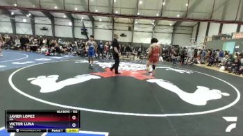 132 lbs Cons. Round 3 - Javier Lopez, WA vs Victor Luna, WA