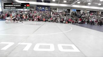 140 lbs Cons. Round 4 - Mackenzie Saunders, Mountain Crest vs Marlie Giesey, Green Canyon