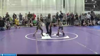 50 lbs Champ. Round 1 - Justin Adams Jr., Heavy Hitting Hammers Wrestlin vs Oscar Ormond, Pinning Pythons