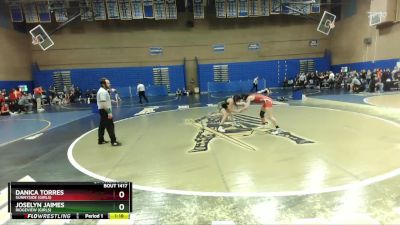 105lbs Quarterfinal - Joselyn Jaimes, Ridgeview (Girls) vs Danica Torres, Sunnyside (Girls)