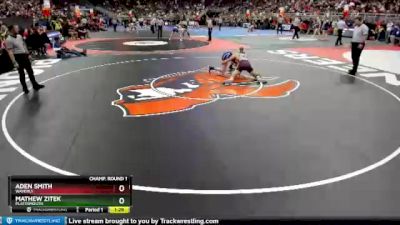 Champ. Round 1 - Aden Smith, Waverly vs Mathew Zitek, Plattsmouth