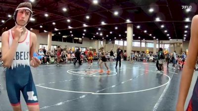 115 lbs Quarterfinal - Brayden Forestier, Rebel Wrestling Club vs Issac Jung, Morris Fitness