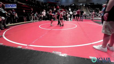 106 lbs Consi Of 8 #2 - Sawyer Freisberg, Caney Valley Wrestling vs Ashton Marzett, KIPP TULSA