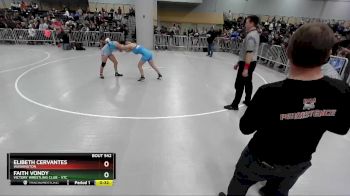 135 lbs Cons. Round 4 - EliBeth Cervantes, Washington vs Faith Vondy, Victory Wrestling Club - VTC