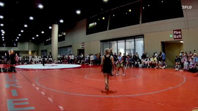 92 lbs Round 2 (4 Team) - Cadence Aultman, Fairly Odd Wrestlers vs Rosemary Hood, TWA #2