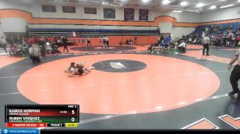 184 lbs Cons. Round 3 - Ruben Vasquez, Concordia University (WI) vs Kairos Norman, Adrian College