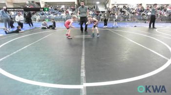 60 lbs Semifinal - August Mcdonald, Elgin Wrestling vs Owen McCool, Elgin Wrestling