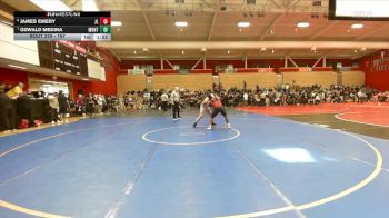 167 lbs Champ. Round 2 - James Emery, James Logan vs Ozwald Medina, Montgomery