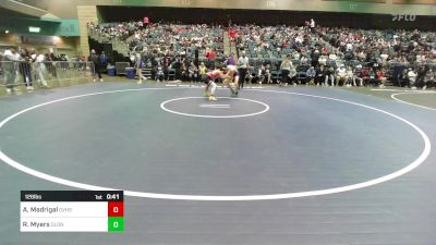 126 lbs Consi Of 32 #1 - Alejandro Madrigal, Grantsville vs Rydell Myers, Goldendale