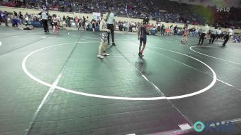 73 lbs Round Of 16 - Victor Clark, Lions Wrestling Academy vs Keaton Hughey, Davenport Youth Wrestling