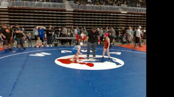 56 lbs Champ. Round 1 - Kelton Walther, Green River Grapplers vs Roman Blaisdell, Top Of The Rock Wrestling Club