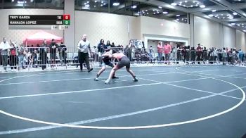 90 lbs Round Of 32 - Troy Garza, The Valley WC vs Kanaloa Lopez, Hana Elite