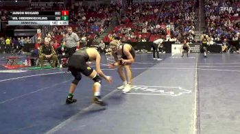 3A-144 lbs Semifinal - Wil Oberbroeckling, Southeast Polk vs Jaimon Mogard, Ames