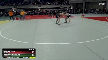 130 lbs Champ. Round 1 - Colton Chandler, Marshall/Lakeview/RTR vs Corbin Long, HLWW